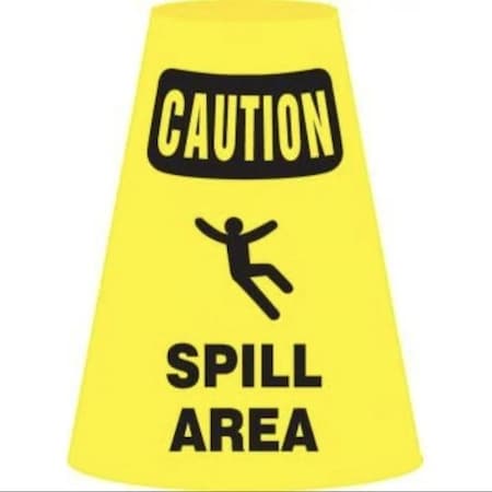 Accuform Traffic Cone Cuff Sleeve, For Use With Standard 18 in and 28 in High Traffic Cones FBC924E